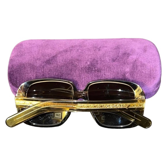 Gucci GG0318S Havana Brown Full-Rim Square Sunglasses New main image 13